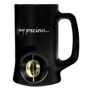Image of Lord of the Rings Beer Glass 3D Rotating Ring