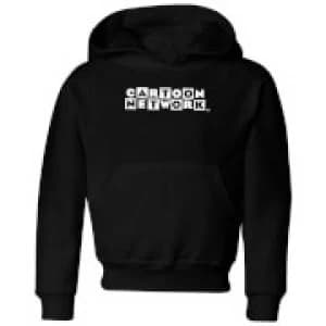 Image of Cartoon Network Logo Kids Hoodie - Black - 9-10 Years