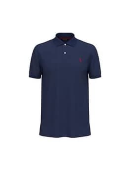 Image of Ralph Lauren Golf Short Sleeve Stretch Mesh Polo - Navy Size XL Men