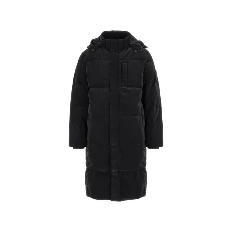Image of Guess Long jacket Guess Space Noir Male XS