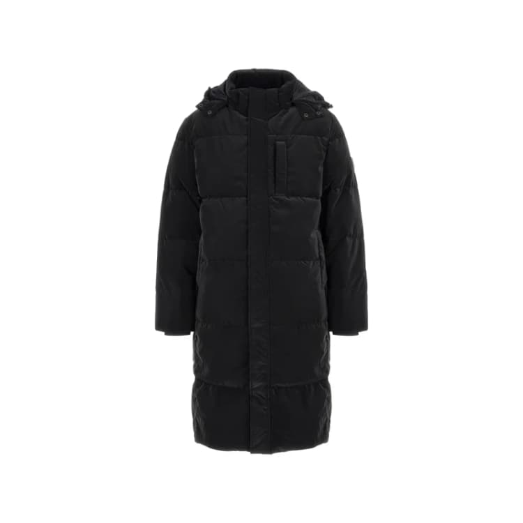 Image of Guess Long jacket Guess Space Noir Male XS