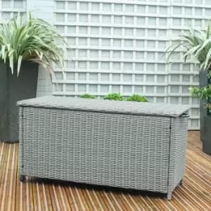 Image of Pacific Lifestyle Small Cushion Storage Box - Slate Grey