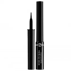 Image of Armani Eyes to Kill Lacquered Eyeliner Various Shades 1 Onyx 1.4ml