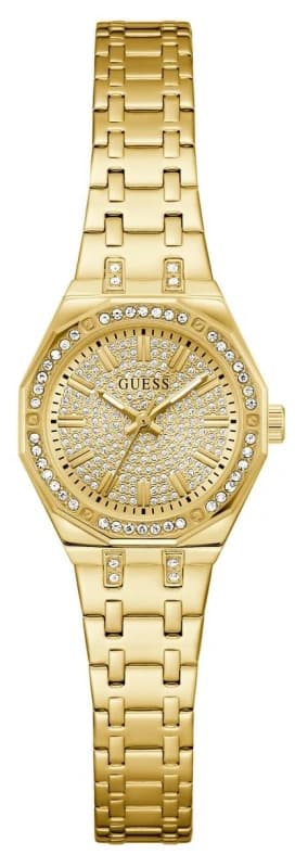 Image of Guess GW0931L2 PIXIE Crystal (25mm) Gold Dial / Gold PVD Watch