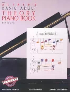 Image of Alfred's Basic Adult Piano Course Theory Piano 1 by Willard A Palmer