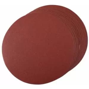 Image of Silverline - Hook & Loop Discs 10pk - 250mm 80 Grit
