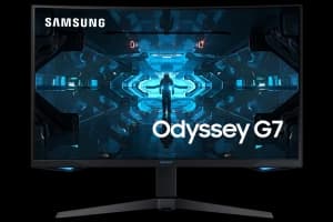 Image of Samsung Odessey G7 32" C32G73T Quad HD Curved LED Gaming Monitor
