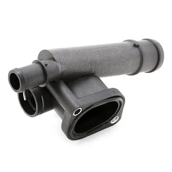 Image of FEBI BILSTEIN Coolant Flange Plastic 23743 BMW,3 Limousine (E36),3 Coupe (E36),3 Compact (E36),3 Cabrio (E36),Z3 Roadster (E36),3 Touring (E36)