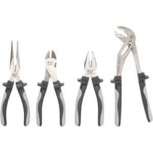 Image of Toolcraft 814611 Professional Work Pliers Set 4 Piece