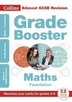 Image of Edexcel Gcse Maths Foundation Grade Booster for Grades 3-5 by Collins Gcse Book