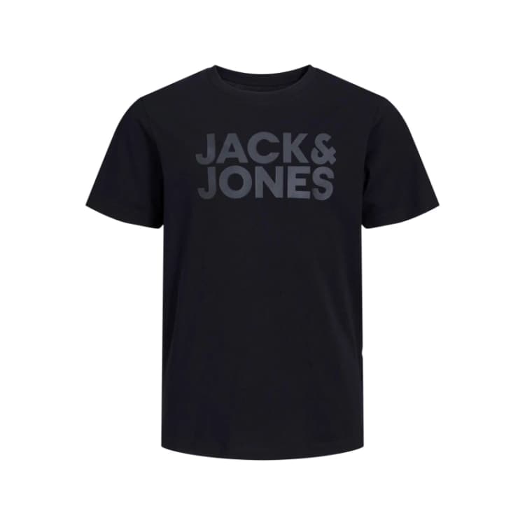 Image of Jack and Jones Kids Corp Logo T-Shirt Black male 10 Years