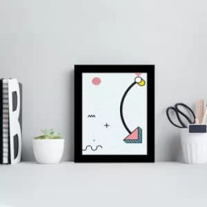 Image of SCT-071 Multicolor Decorative Framed MDF Painting