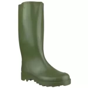 Image of Anton Dolomit Plain PVC Wellingtons Olive Size 43
