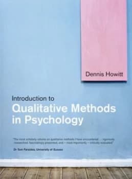 Image of Introduction to Qualitative Methods in Psychology by Dr Dennis Howitt Book