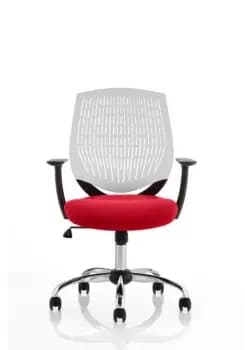 Image of Dura White Back Bespoke Colour Seat Bergamot Cherry