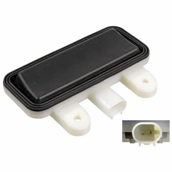 Image of FEBI BILSTEIN 176962 Switch, rear hatch release Plastic Switch, rear hatch release (5883)