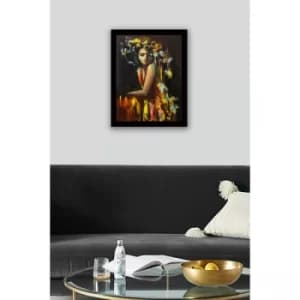 Image of SC0245 Multicolor Decorative Framed MDF Painting