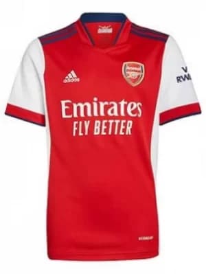 Image of adidas Arsenal Junior 20/21 Home Shirt, Red, Size 15-16 Years
