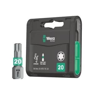 Image of Wera Bit-Box 20 BiTorsion Bits TX25 x 25mm, 20 Piece