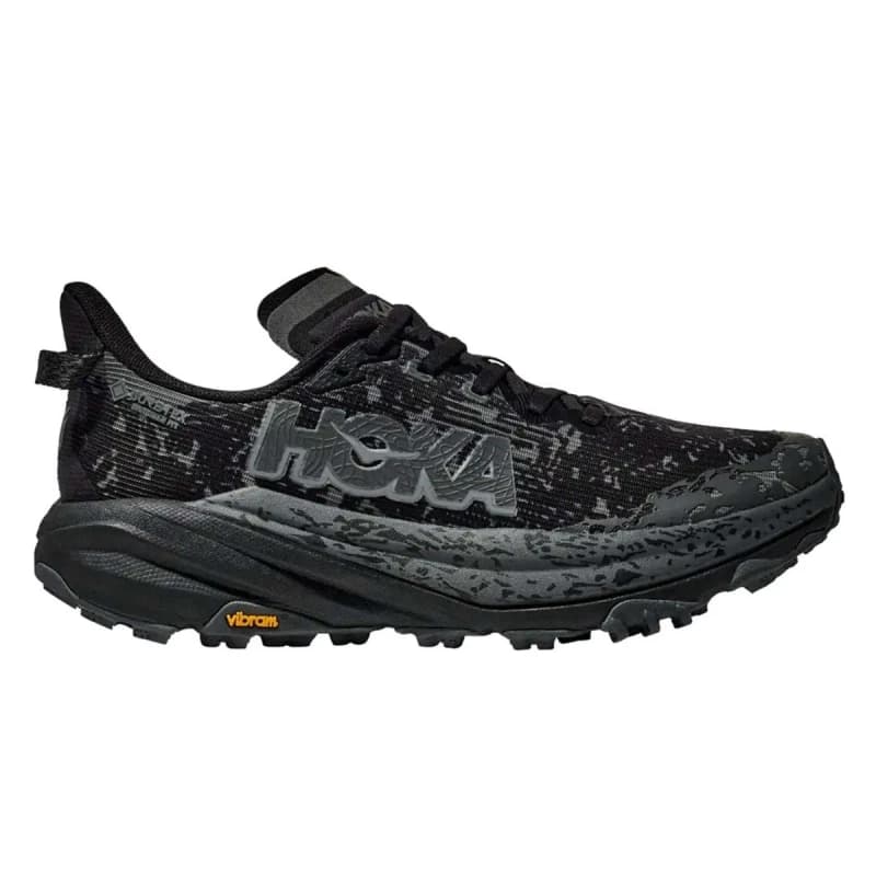 Image of HOKA Hoka Speedgoat 6 GTX Mens Black / Outer Orbit - Black / Standard / 8