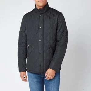 Image of Barbour Heritage Mens Chelsea Sportsquilt - Navy - L