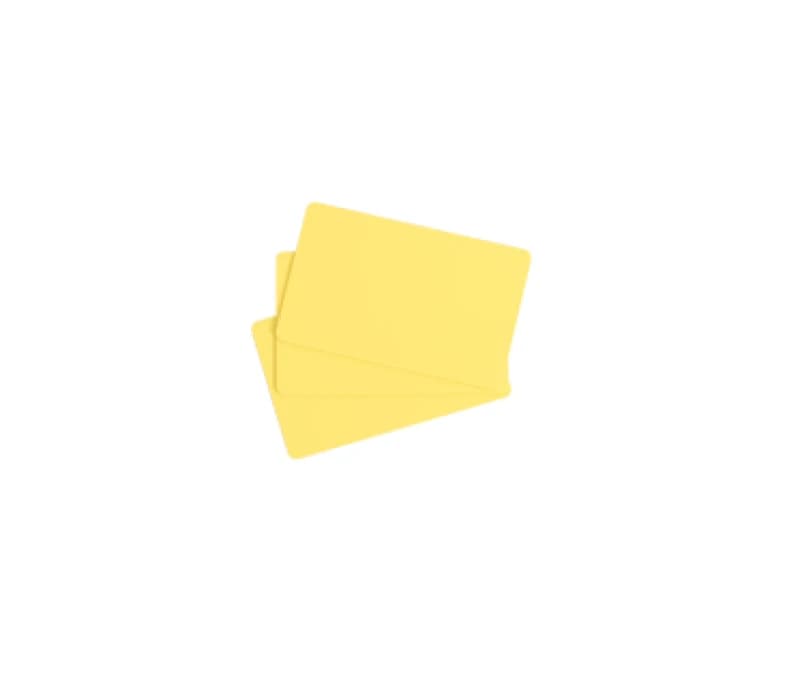 Image of Evolis C4101 blank plastic card