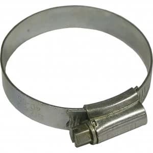 Image of Faithfull Zinc Plated Hose Clips 35mm - 50mm Pack of 1
