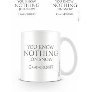 Image of Game Of Thrones You Know Nothing Jon Snow Mug