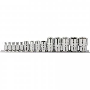 Image of Draper 14 Piece Combination Drive Torx Socket Set Combination