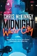 Image of midnight water city