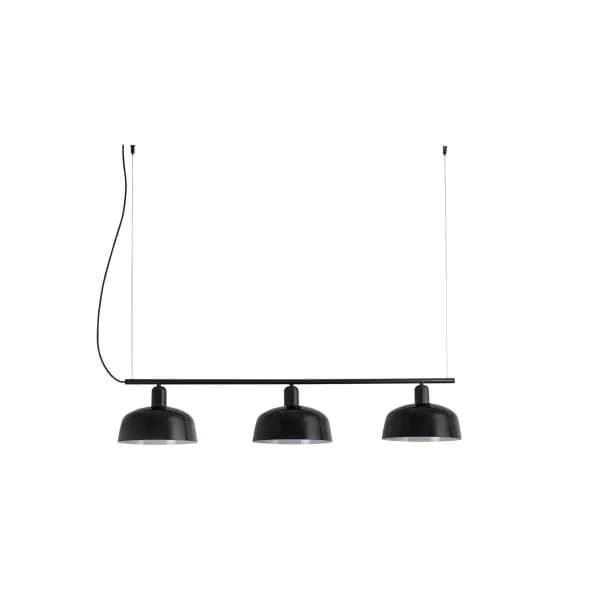 Image of Tatawin Medium Black Linear Bar Pendant Lamp