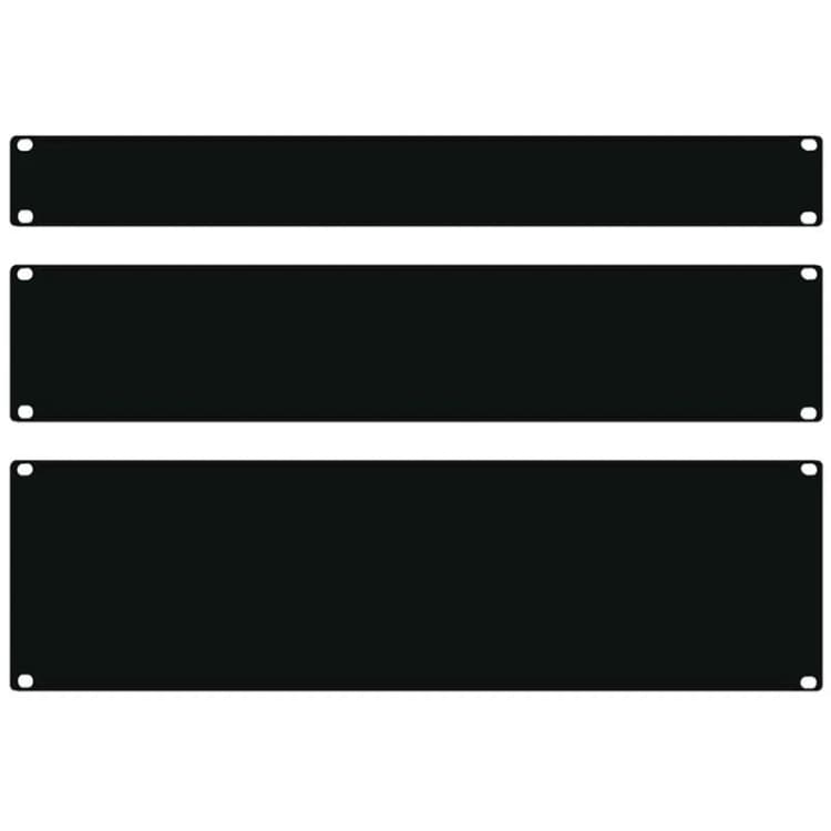 Image of FDL 1U 19" BLANKING PLATE - BLACK