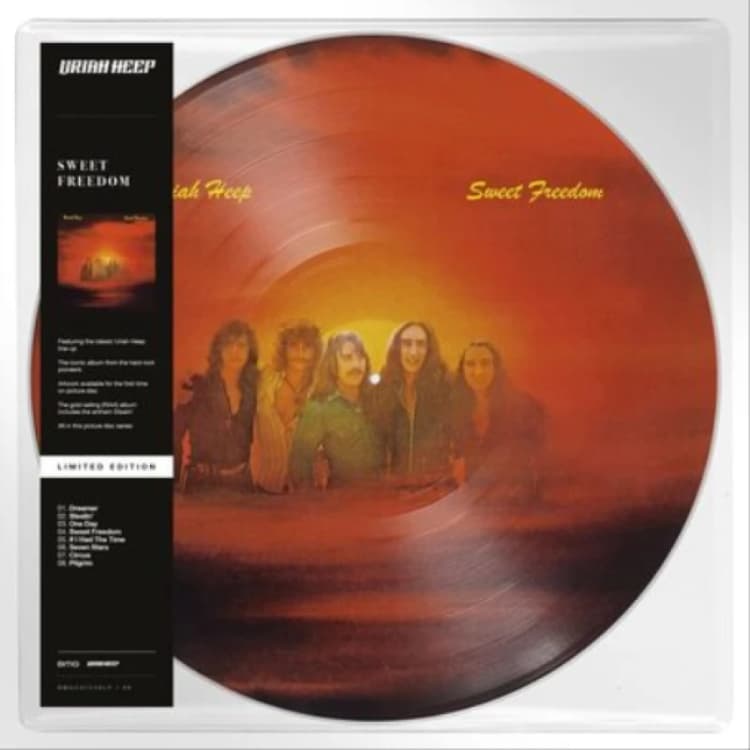 Image of Uriah Heep Sweet Freedom 1LP Black unisex