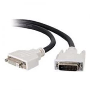 Image of C2G 5m DVI-D M/F Dual Link Digital Video Extension Cab