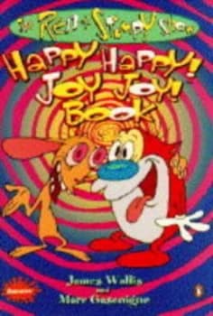 Image of The Ren and Stimpy Show Happy Happy Joy Joy Book by Marc Gascoigne and James Wallis Paperback
