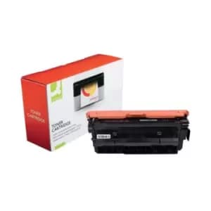 Image of Q-Connect HP 655A Compatible Laserjet Toner Cartridge Yellow CF452A 655A