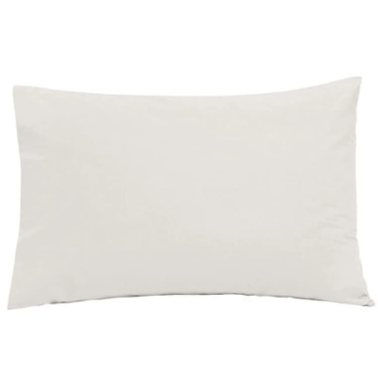 Image of Smart Living Smart Living Polycotton Bed Linen Luxury Fitted Bedsheet or Pillowcase Non Iron in White Size: Standard Pillow Case White Standard Pill