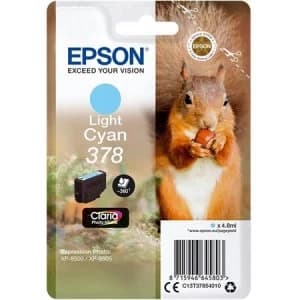 Image of Epson Squirrel 378 Light Cyan Ink Cartridge