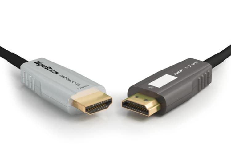 Image of WyreStorm CAB-HAOC-20 HDMI cable 20 m HDMI Type A (Standard) Black. Wh