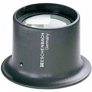 Image of Eschenbach 1124110 Watchmakers eyeglass Magnification: 10 x Lens size: (Ø) 25mm Anthracite