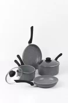 Image of Essential Grey 5 Piece Pan Set