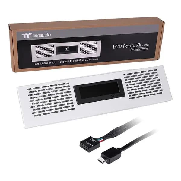 Image of Thermaltake Tower 500 Snow LCD Panel Kit