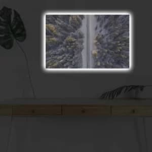 Image of 4570DHDACT-133 Multicolor Decorative LED Lighted Canvas Painting