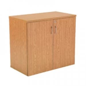 Image of Jemini 1 Shelf Oak 1000mm Cupboard KF838429