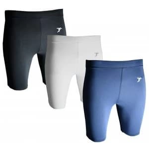 Image of Precision Essential Base-Layer Shorts White - M Junior 24-26"