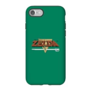 Image of Nintendo The Legend Of Zelda Retro Logo Phone Case - iPhone 7 - Tough Case - Gloss
