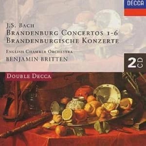 Image of JSBach Brandenburg Concertos 1-6 by Johann Sebastian Bach CD Album