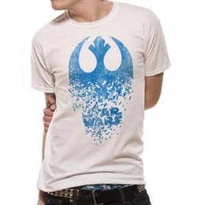 Image of Star Wars 8 The Last Jedi - Jedi Badge Explosion Mens Medium T-Shirt - Black