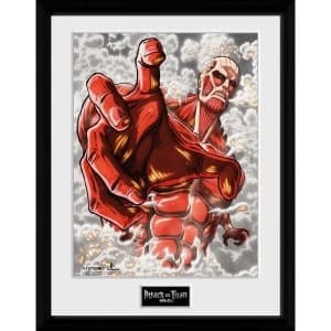 Image of Attack On Titan Season 2 Colossus Titan Framed Collector Print