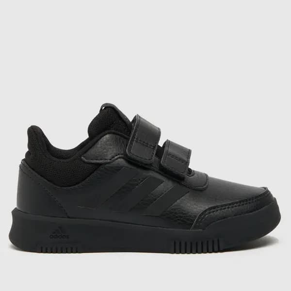 Image of adidas Black tensaur sport 2.0 Junior trainers Black UK 1 (EU 33)